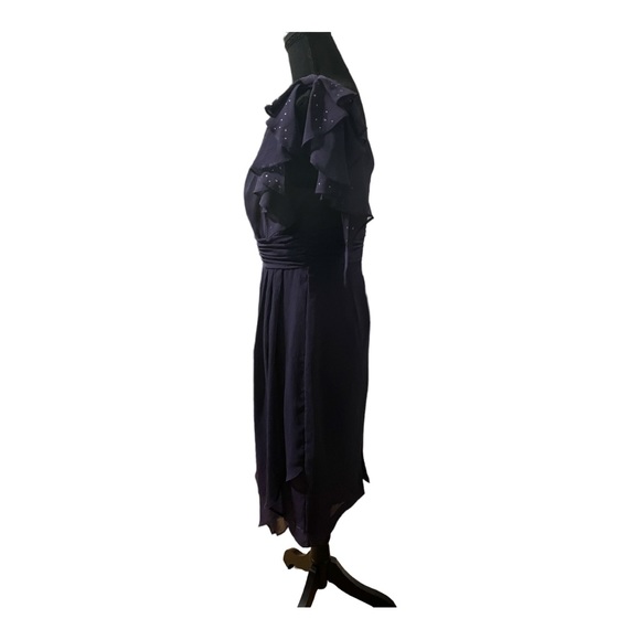 DAVID's  BRIDAL One Shoulder Dress Size: 4 SKU:O1-DBD - Picture 3 of 9